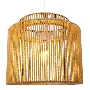 Wightman shaded store drum chandelier